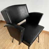 Vintage leatherette armchair