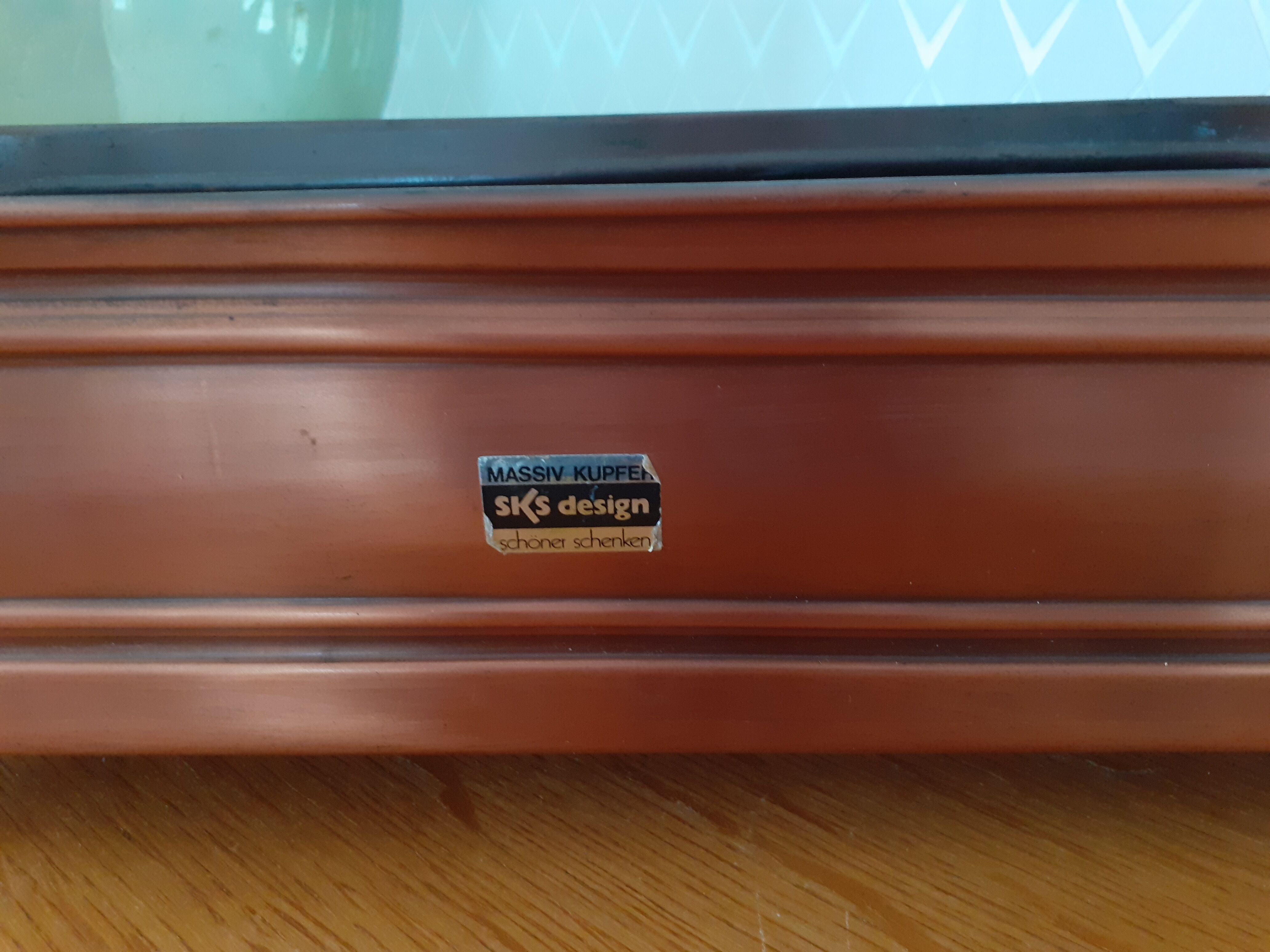 Copper planter