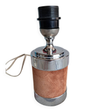 Vintage silver-plated lamp base