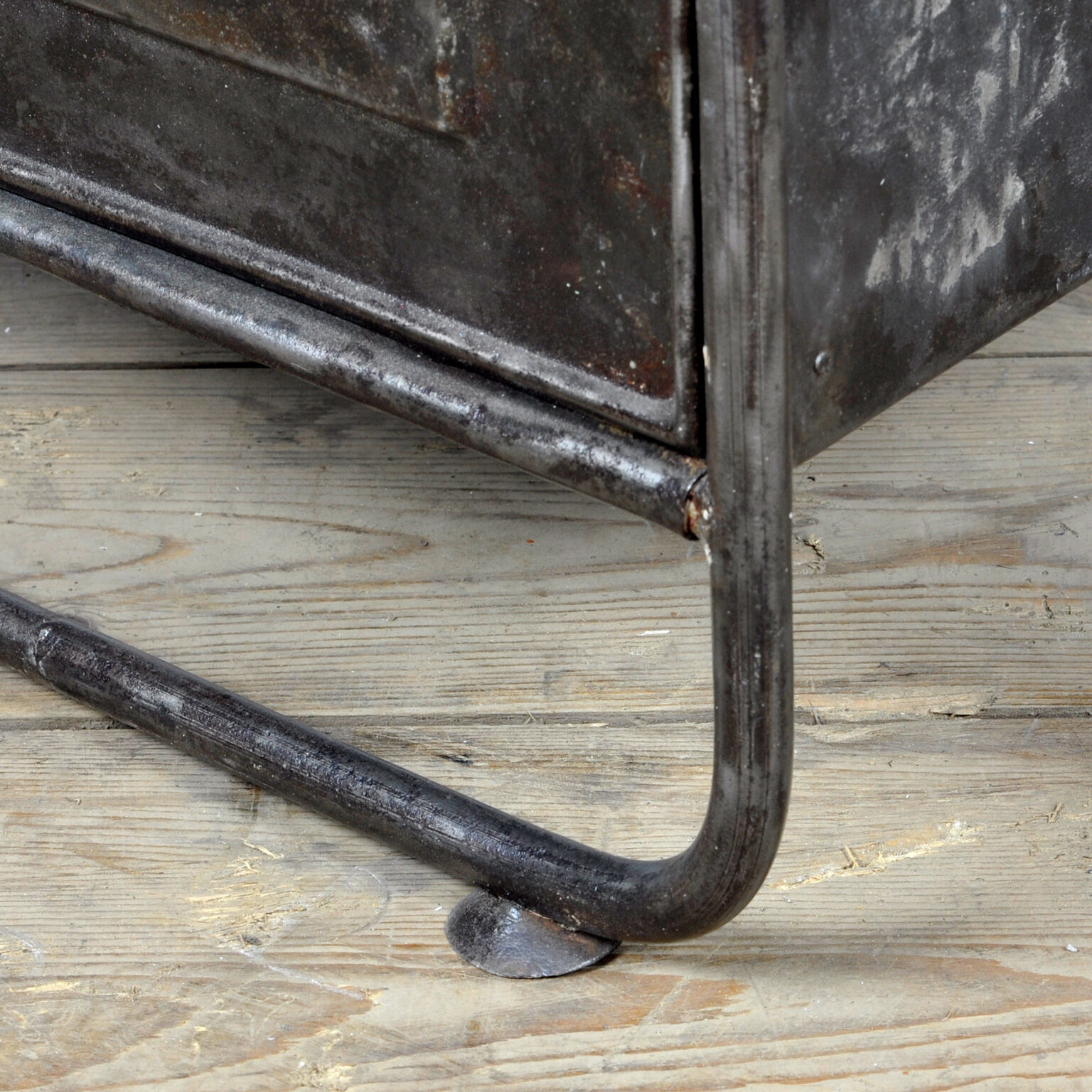 Iron Hospital Bedside Cabinet, 1920's