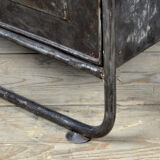 Iron Hospital Bedside Cabinet, 1920's