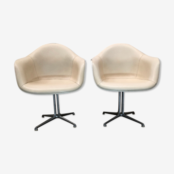 pair of armchairs la fonda design Charles Eames 1970