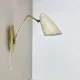 Rare Adjustable Theatre Wall Light in Brass in the Style of Stilnovo, Italy 1950s