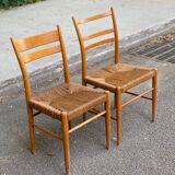 2 Gracell Scandinavian chairs by Yngve Ekstrom 1960