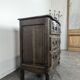 Commode arbalète de style Louis XV néo rustique en chêne