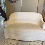 Vintage white sofa