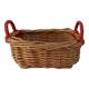 Miniature rattan basket from the 70s