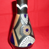 Vase en grès Odetta Quimper art déco 1930
