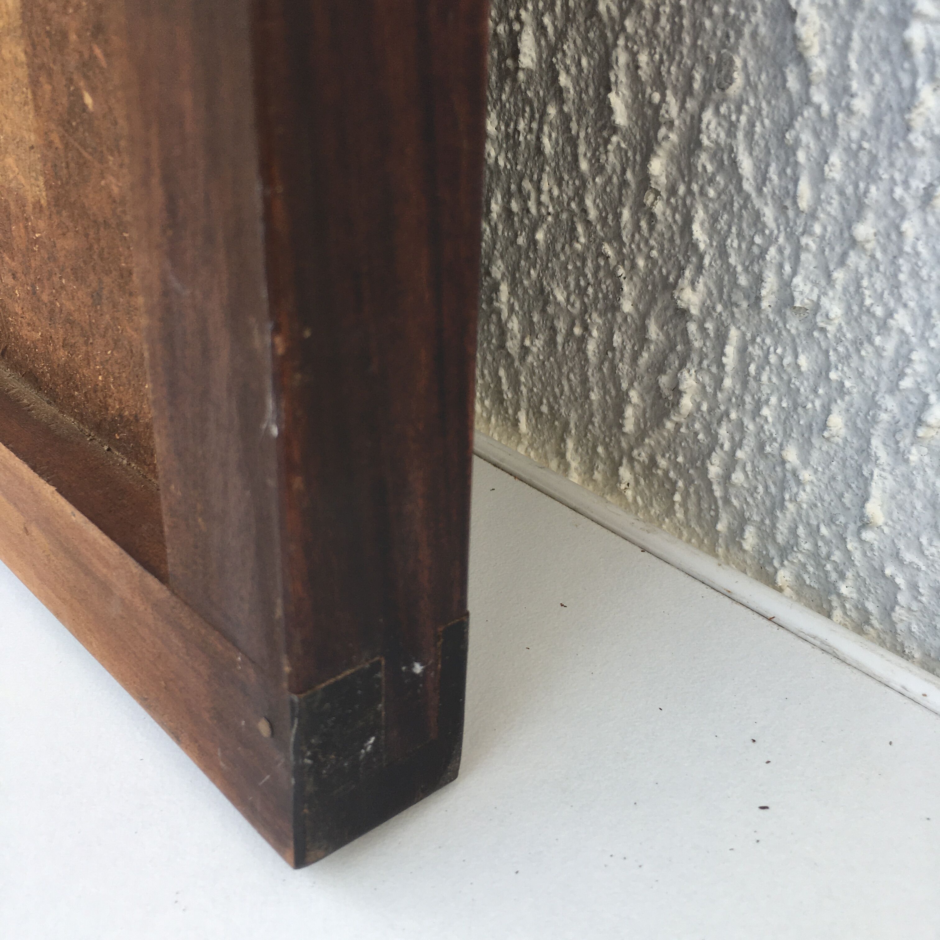 wall ceramic with wooden frame