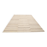 Turkish Large Brown & Cream Vintage Rug, 220x300Cm