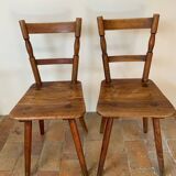 Paire de chaises anciennes