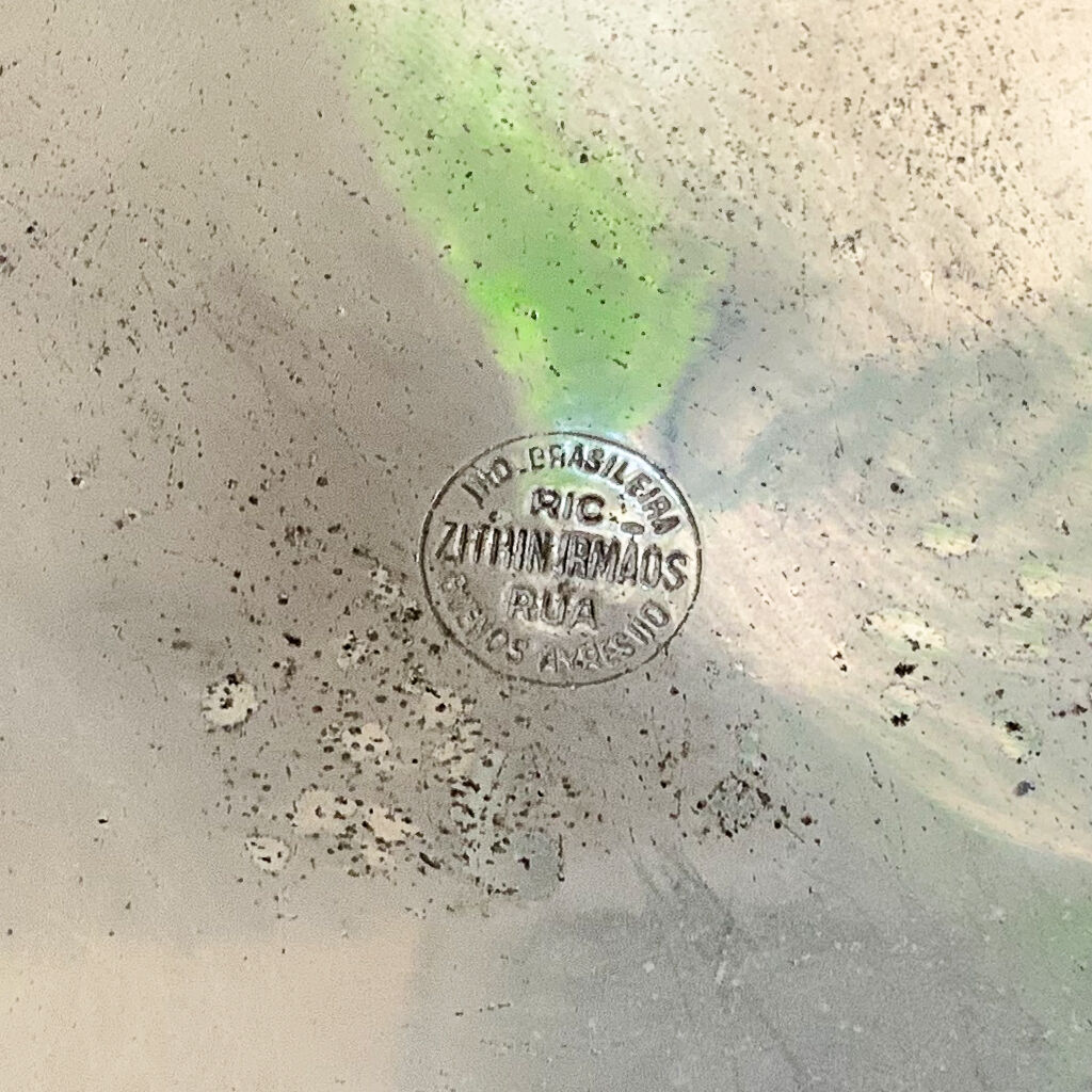 Dish - Butterfly wings under glass