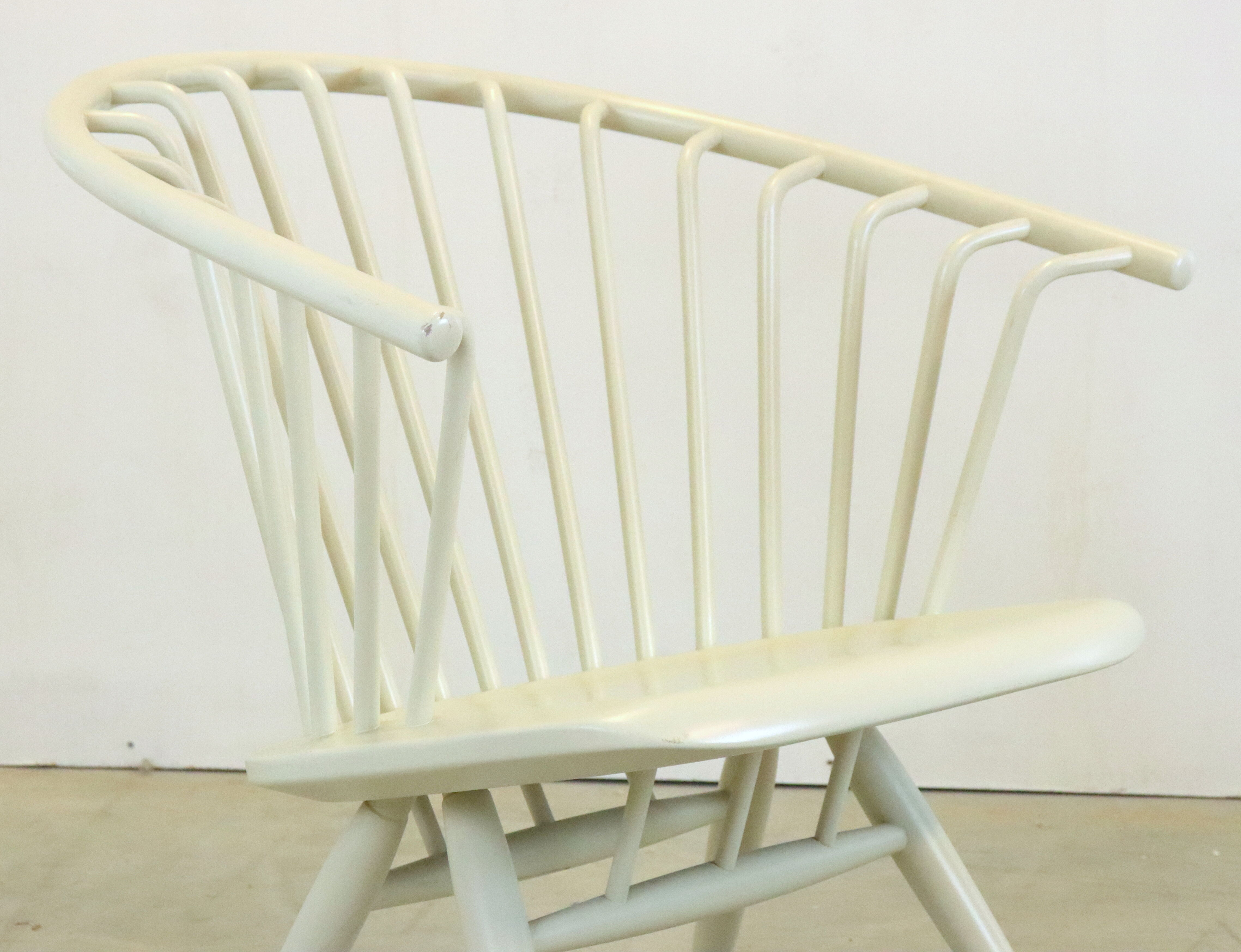 Crinolette vintage design armchair by Ilmari Tapiovaara for Asko