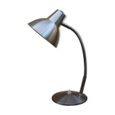Brushed metal desk lamp