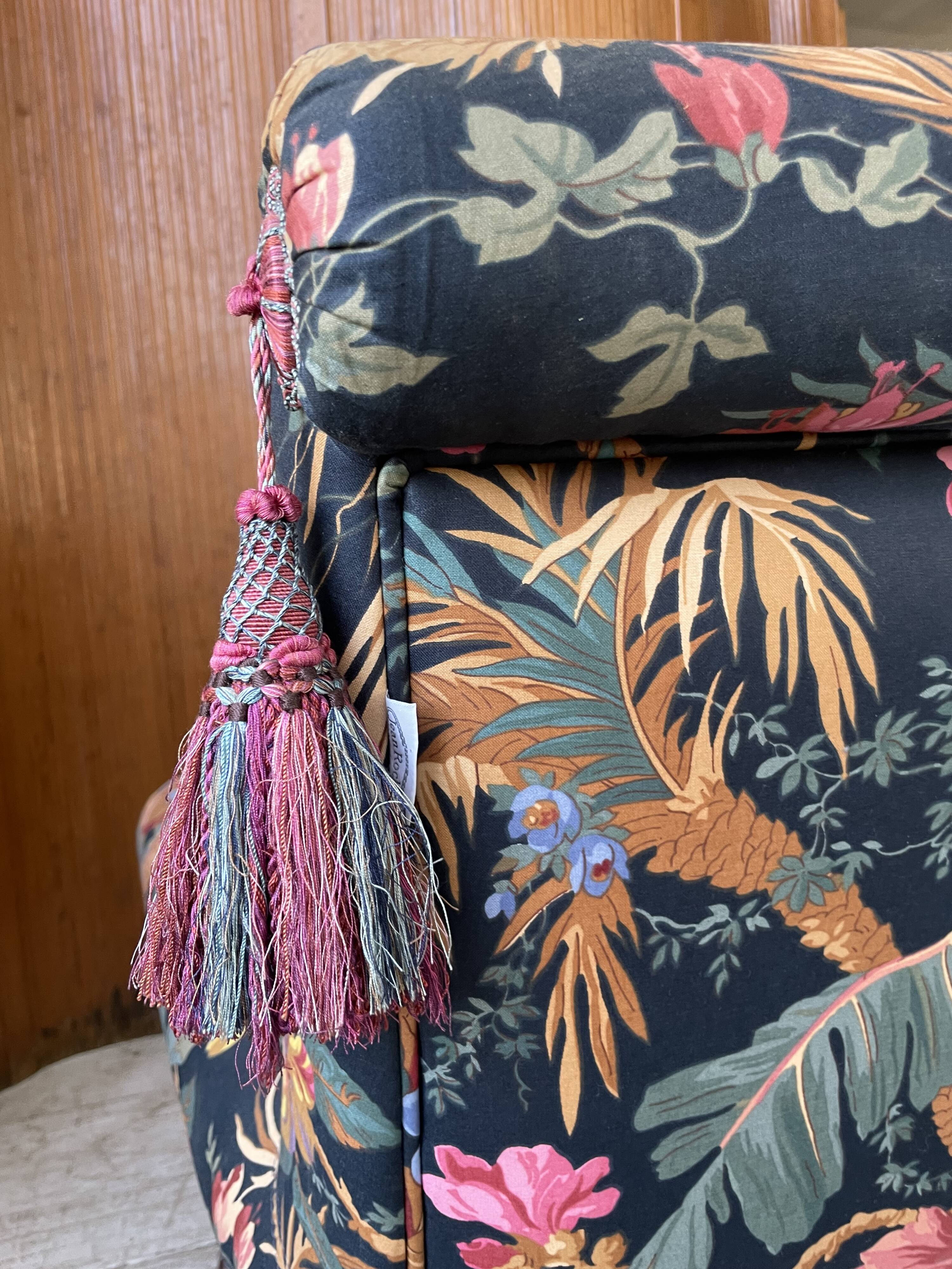 Jean Roche floral sofa