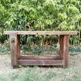Établi ancien bois