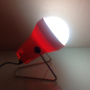 Orange infrared lamp by Condel / vintage 70s