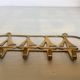 Nautical yacht coat rack in brass