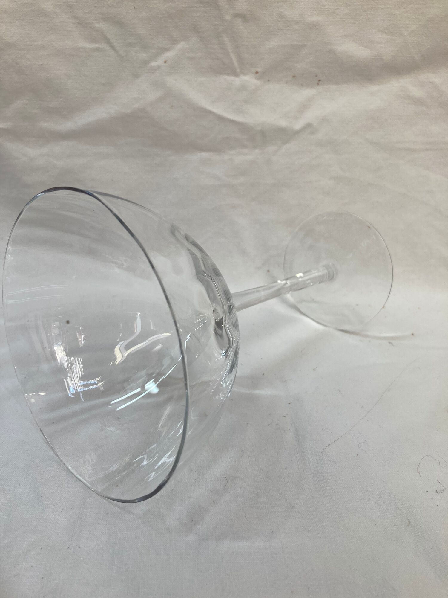 6 glasses of champagne "swimming pool" in crystal