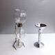 Old hellem france vacuum coffee maker 6 cups - + chrome support - 1960