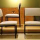 Chaises longues basses italiennes avec cadre en fer noir et rembourrage blanc glacé par Milo Baughman, années 1950, ensemble de 6.
