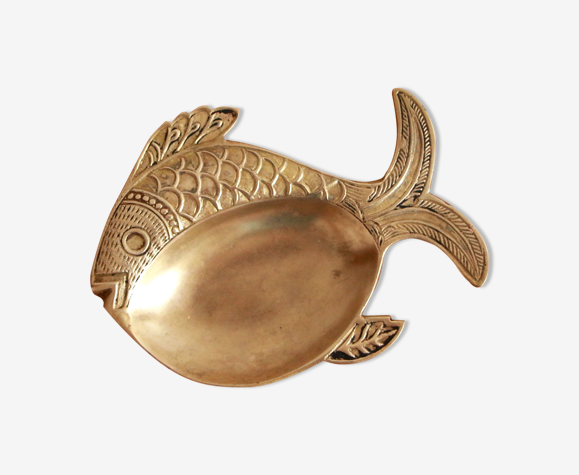 Poisson vide-poche en laiton