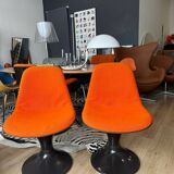 Set 2 chaises Orbit de Farner & Grunder pour Herman Miller, 1965
