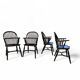 4 x Classic Georgian Bow and Stick Back Windsor Chair / Crinoline stretcher chairs