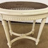 Louis XVI style piano stool / pedestal table