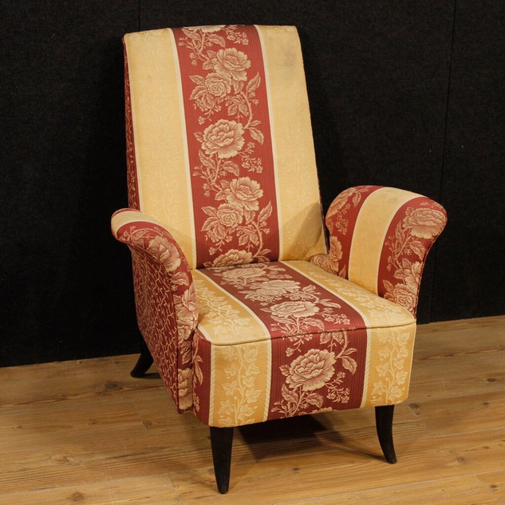 Italian Chair in fabric flowers