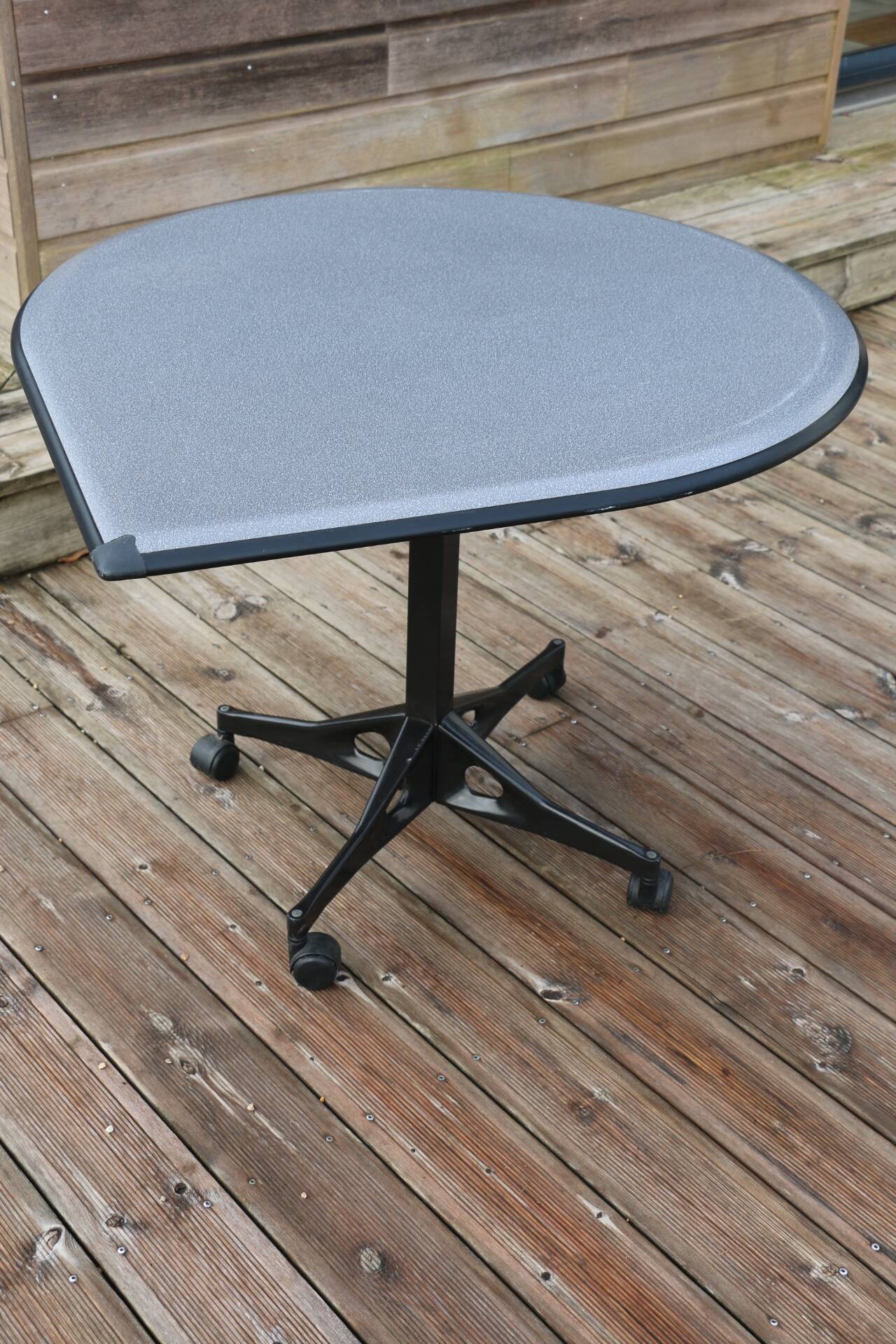Herman Miller teardrop desk table