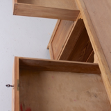 Office with two boxes in rustic pine