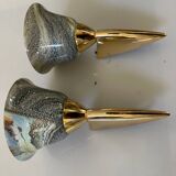 Venetian Art Murano Glass Sconces Set of 2