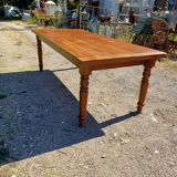 Oak Farmhouse Table