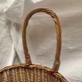 Old wicker doll's pram