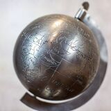 Vintage Decorative Metal Globe, 1950s
