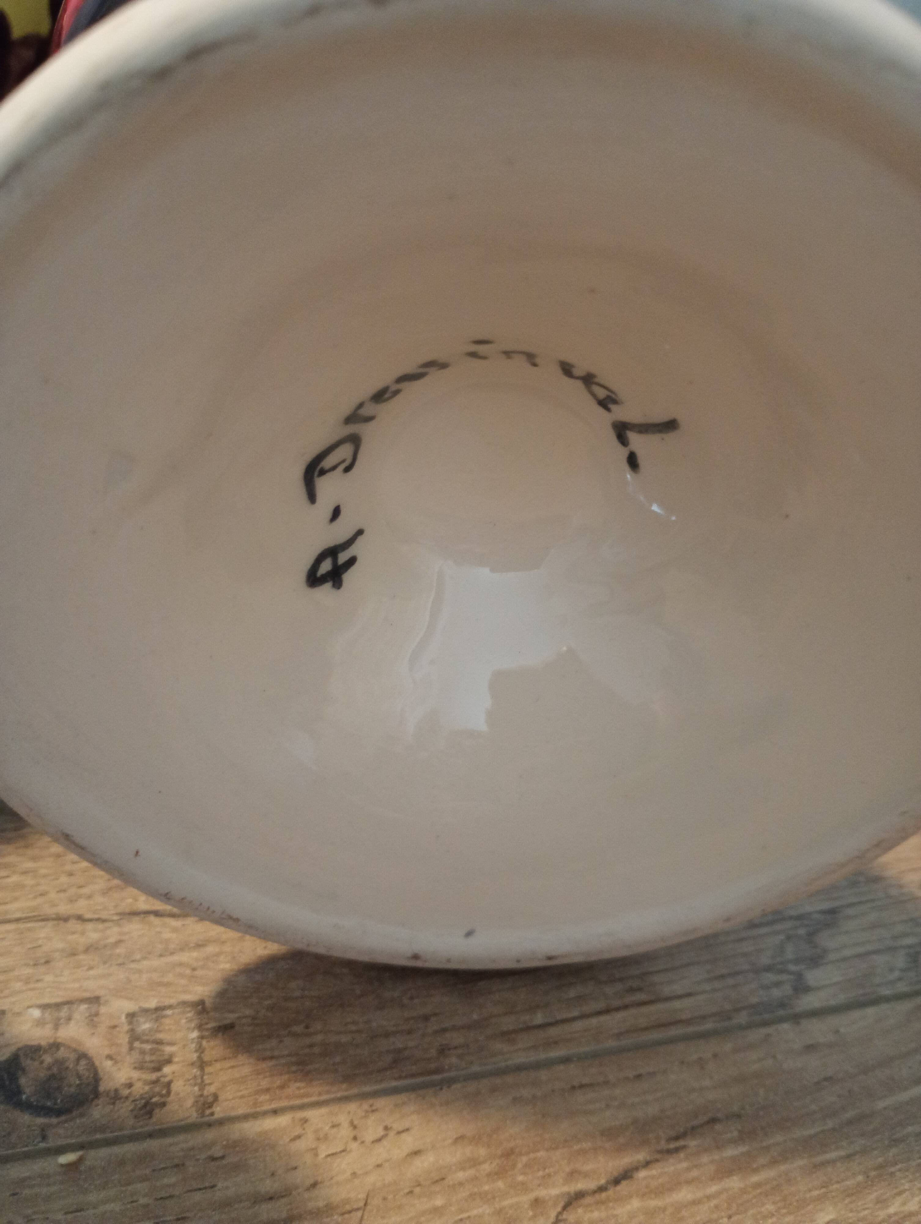 2 vases A. Dressinval