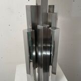 Lamp sculpture steel 1970