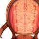 Pair of Louis XVI style cabriolet armchairs with medallion