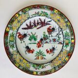 Assiette ancienne en porcelaine de Chine