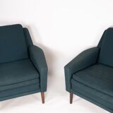 Set of armchairs by Fritz Hansen from the 1960s