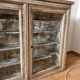 Old wooden shop display case to hang from the early 20th century.