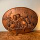 Carved wooden bas-relief