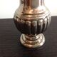 Silver metal salt shaker / 60s-70s