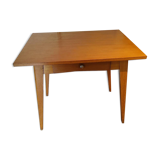 Wooden desk or table with compass legs