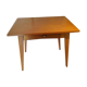 Wooden desk or table with compass legs