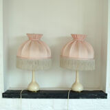Pair of Scandinavian table lamps Hans-Agne Jakobsson, Markaryd Sweden, 1960
