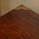 Commode vintage anglo-indienne en bois dur avec incrustations en laiton