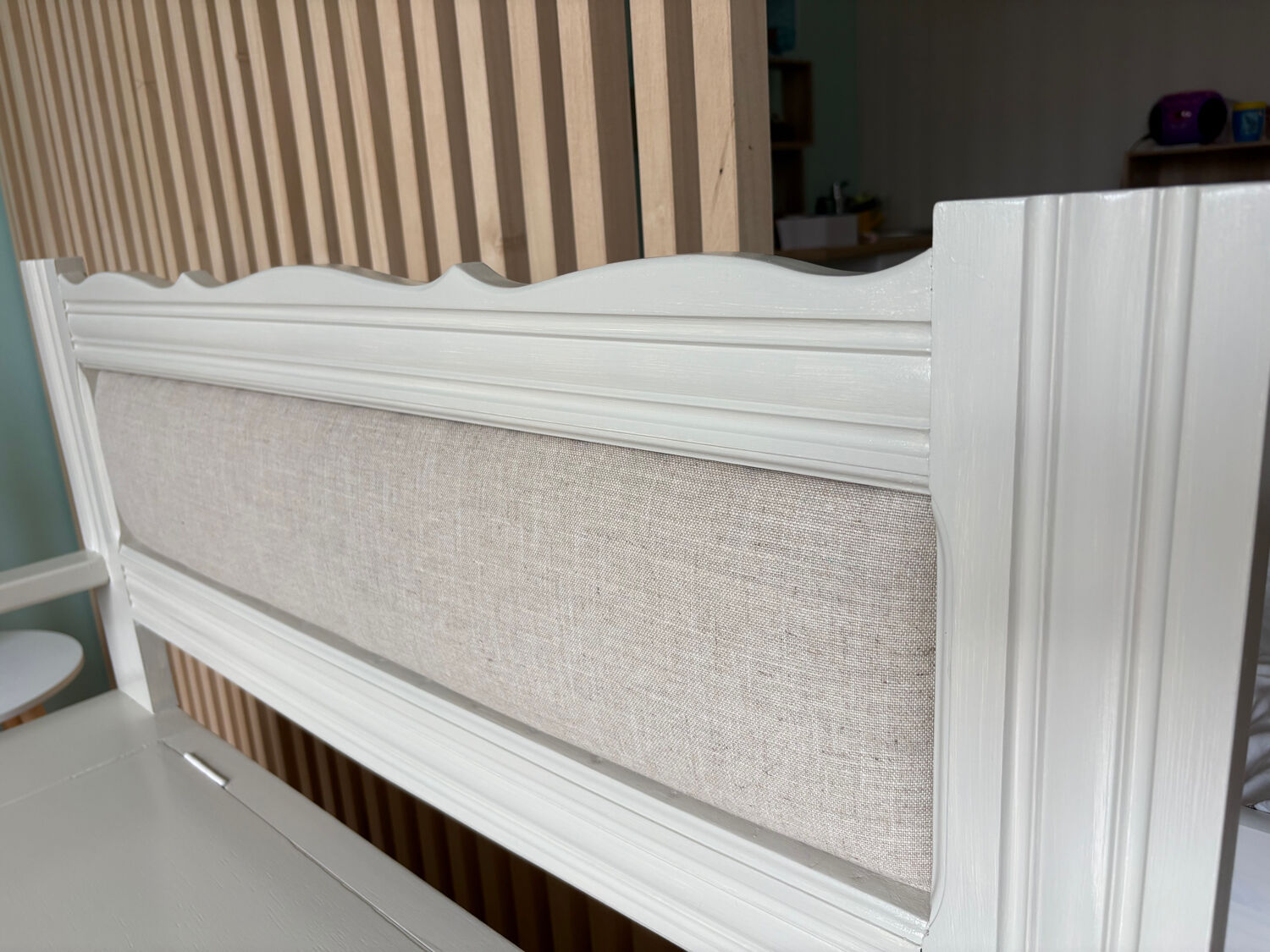 Fully restored antique bank chest – chic country style