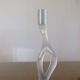 Pair of modernist candlesticks, 1990